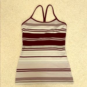 Lululemon Striped Tank Size 6